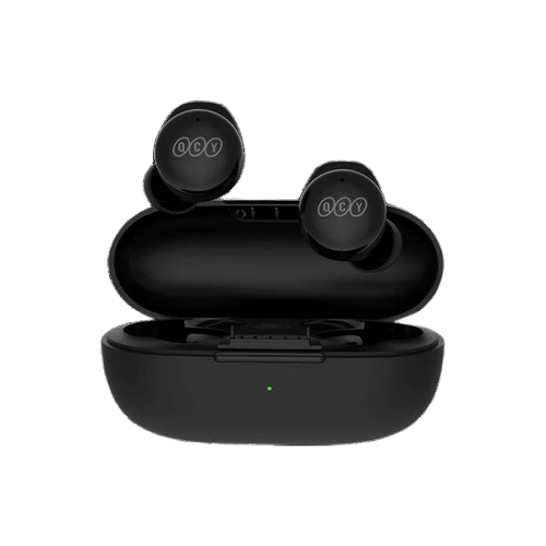 QCY T17 Stereo & Mono Youth Buds Black