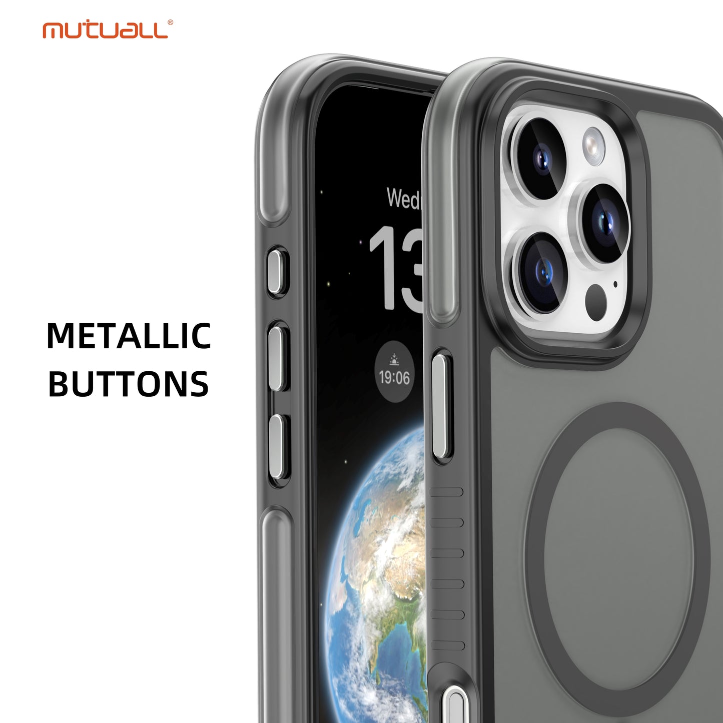 Mutuall Airbag Magsafe Series iPhone 16 Pro Blue