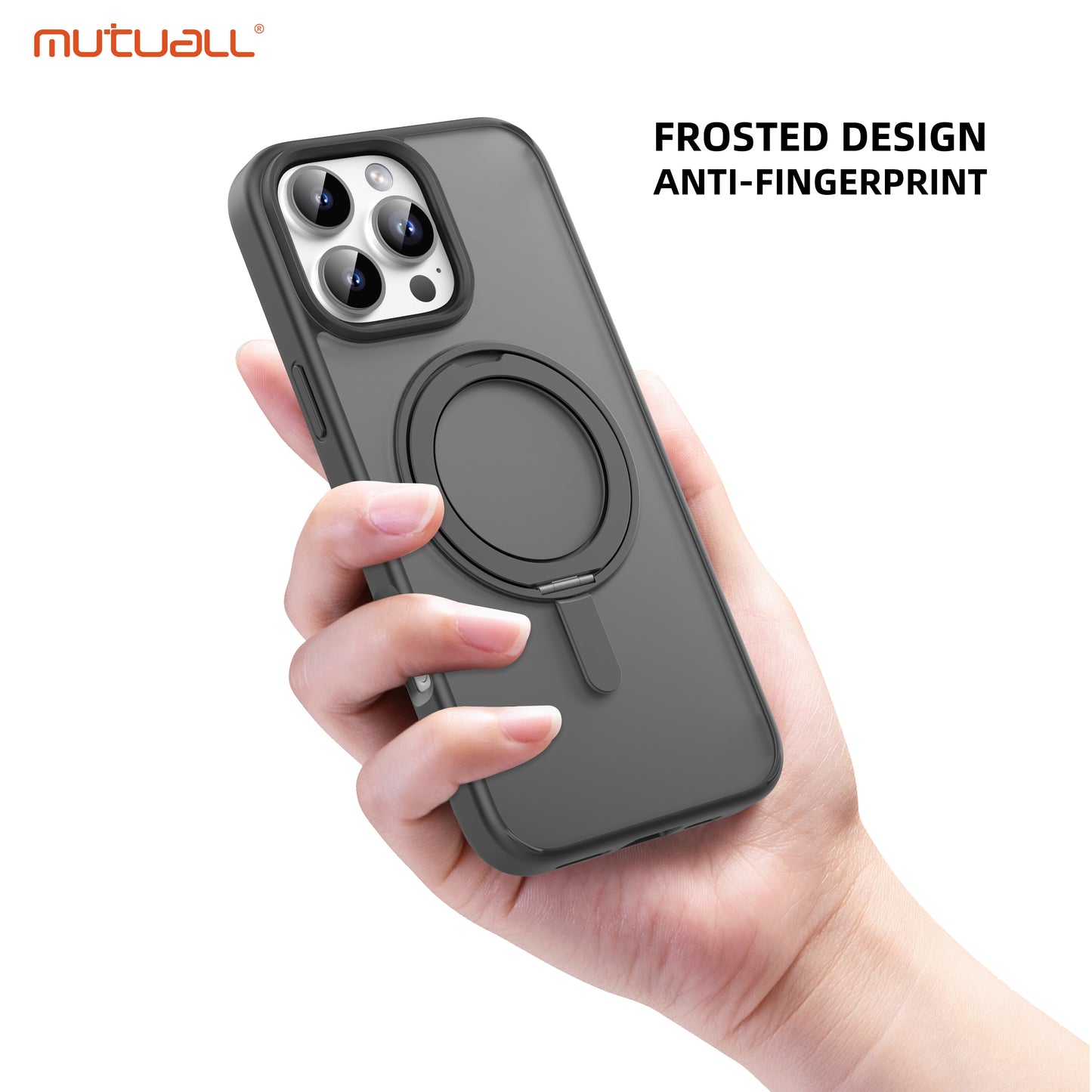 Mutuall Armor Magsafe Series iPhone 16 Pro Max Black