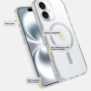 OtterBox iPhone 16 Pro Max Symmetry Magsafe - Clear