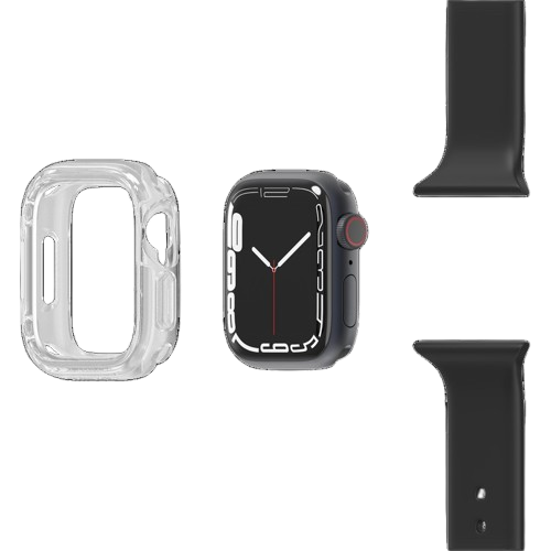 OtterBox Apple Watch 7/8 45mm Exo Edge - Clear