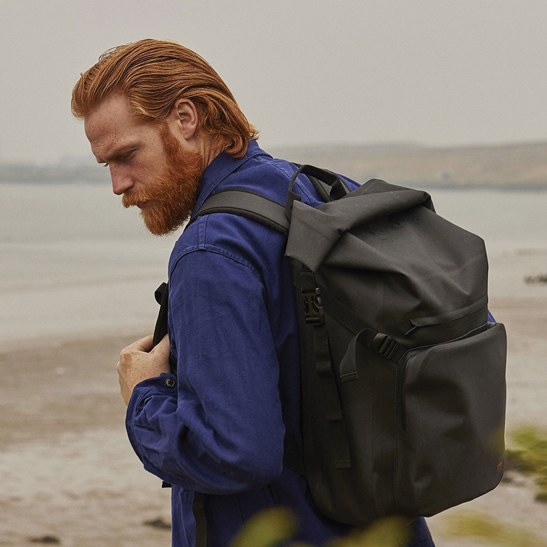 KNOMO BACKPACK 15 INCH HAMILTON ROLL TOP