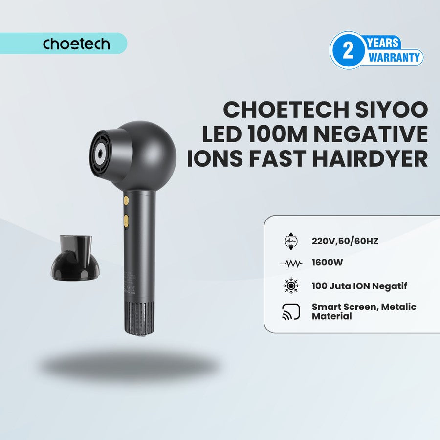SIYOO Hairdyer LED display with stepless adjustment