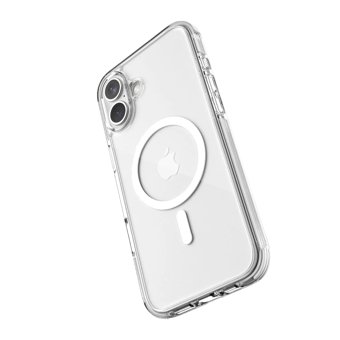 Raptic iPhone 16 Clear Magsafe - White