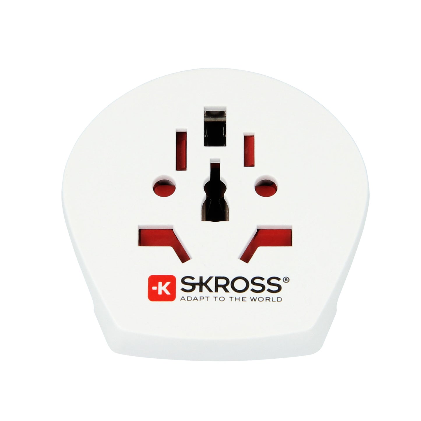SKROSS ADAPTER WORLD - TO EUROPE (BLISTER) - WHITE