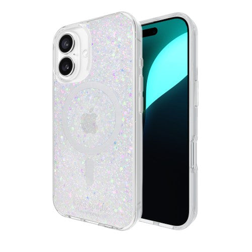 Kate Spade Protective - Chunky Glitter Iridescent w/MagSafe (iPhone 16)