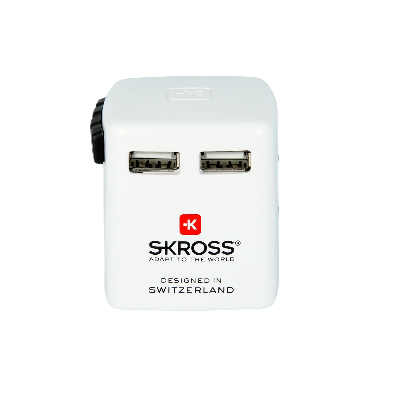 SKROSS CHARGER - WORLD USB 2.4A (BLISTER) - WHITE