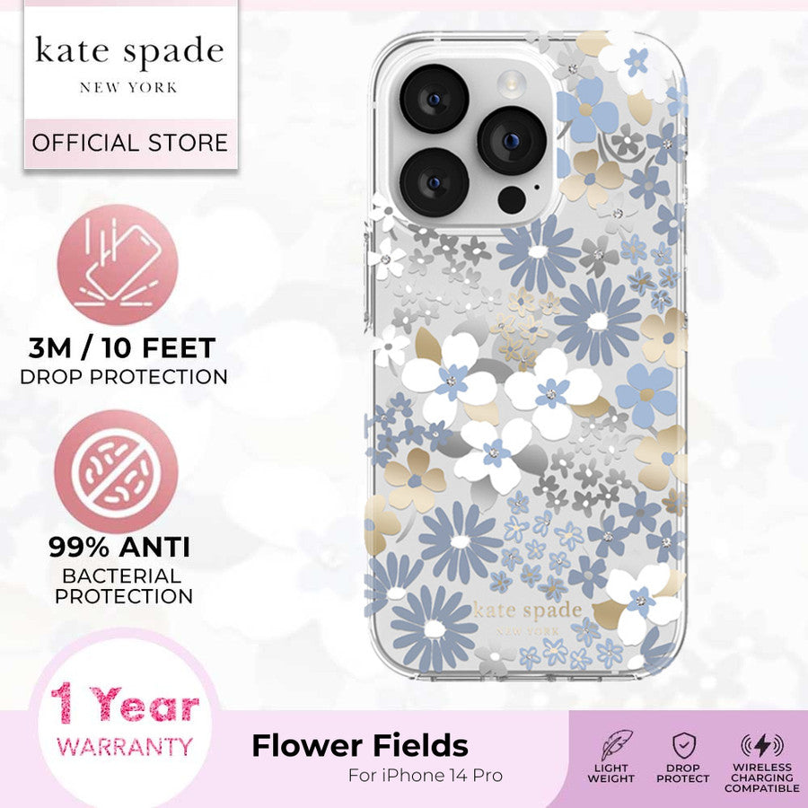 KATE SPADE CASE FOR IPHONE 14 PRO - FLOWER FIELDS (650450081656)