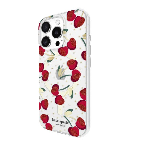 Kate Spade Protective - Cherry Dot w/MagSafe (iPhone 16 Pro Max)