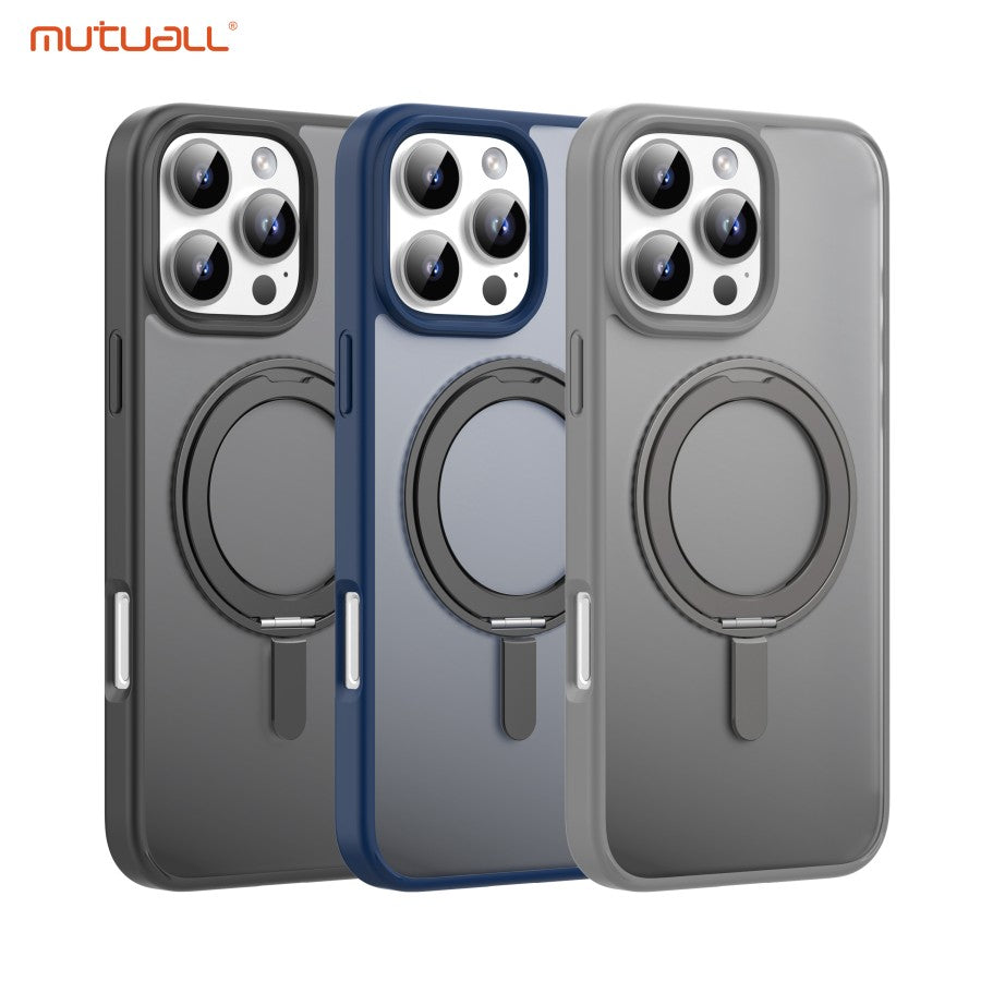 Mutuall Armor Magsafe Seri iPhone 16 Pro Hitam
