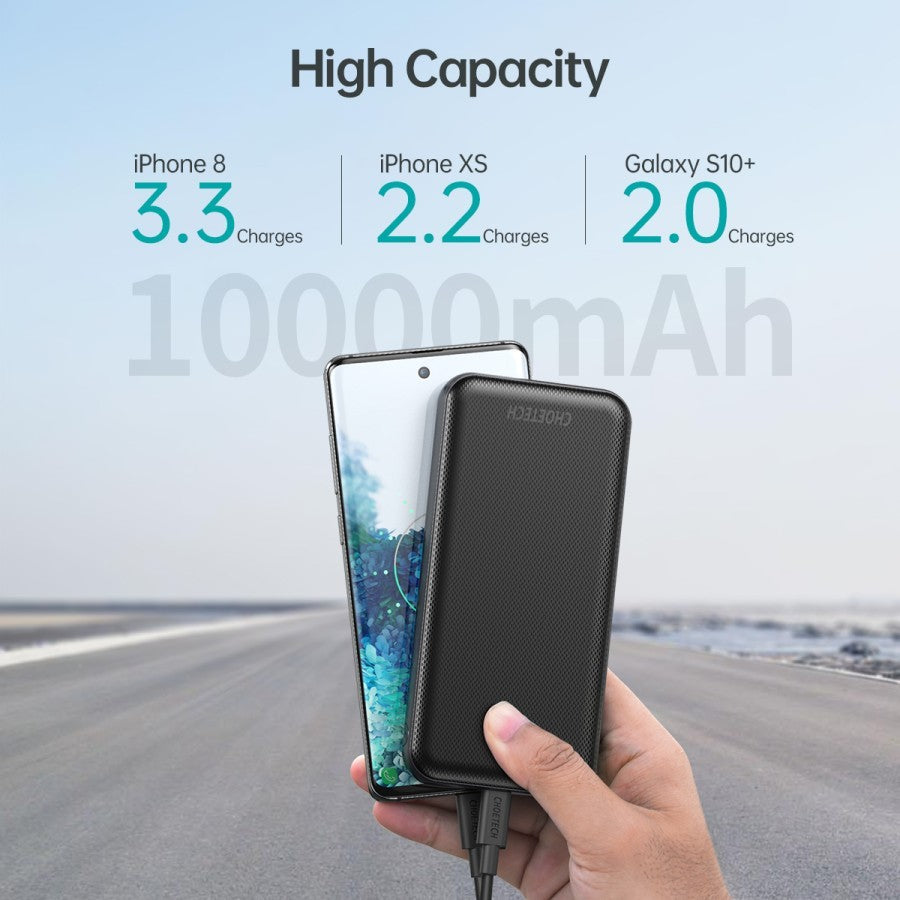 Choetech 10000mAh PD + QC 18W Power Bank