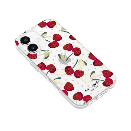 Kate Spade Protective - Cherry Dot w/MagSafe (iPhone 16)
