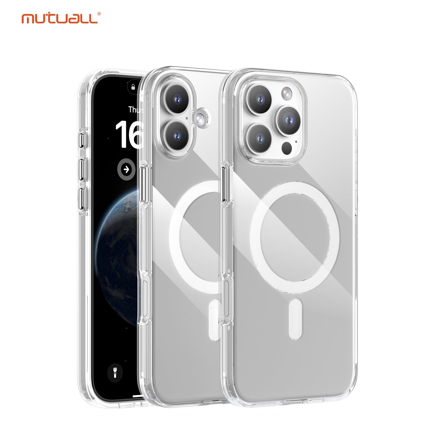 Mutuall Gem MagSafe Series iPhone 16 Pro Clear