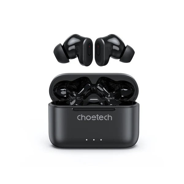 Choetech ENC+ANC Earphone TWS black