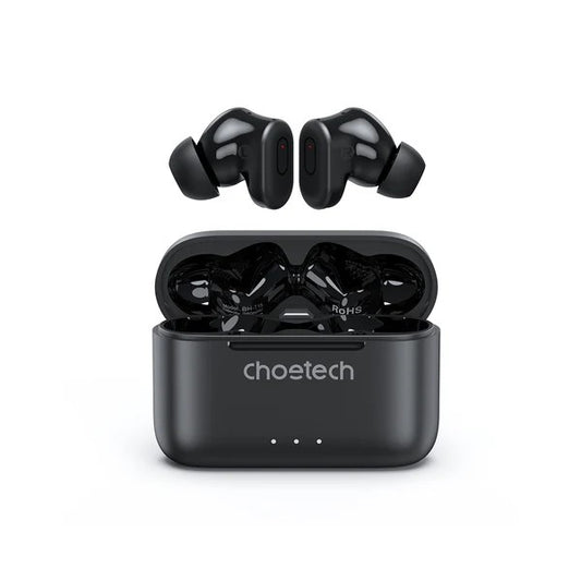 Choetech ENC+ANC Earphone TWS black