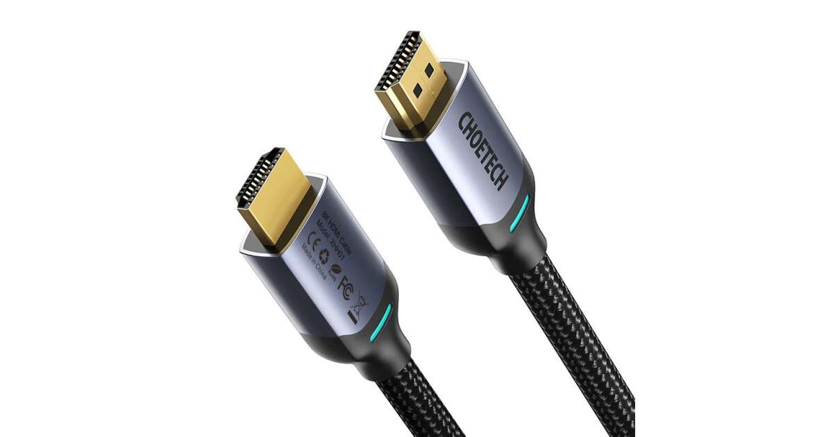 Choetech 8K HDMI to HDMI 2M nylon Cable