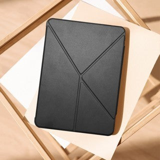 Raptic Clear Folio for iPad Air 13" - Black