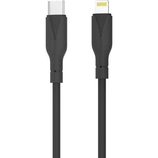 Choetech EasyGO Type-C to Lightning 1M TPE cable black