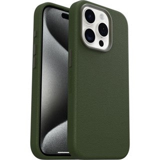 OtterBox iPhone 15 Pro Symmetry Cactus Leather - Cactus Groove Green