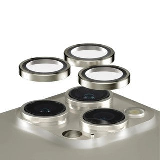 PanzerGlass iPhone 15 Hoops 15 Pro | 15 Pro Max (3 Lens) Natural Titanium
