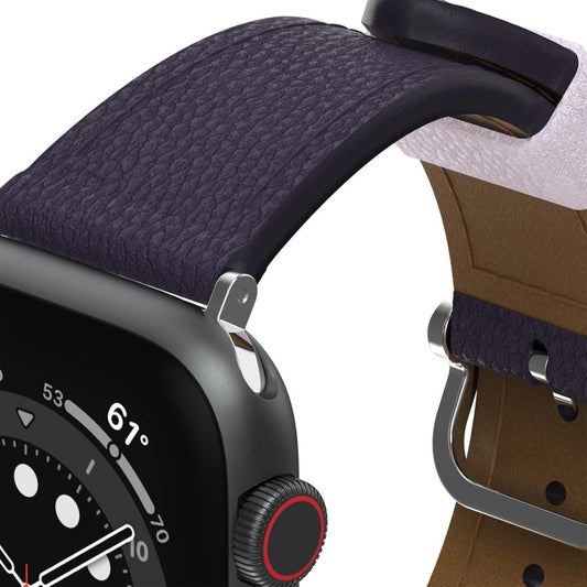 OtterBox Apple Watch 42/44/45mm Symmetry Cactus Leather Band - Plum Luxe Purple