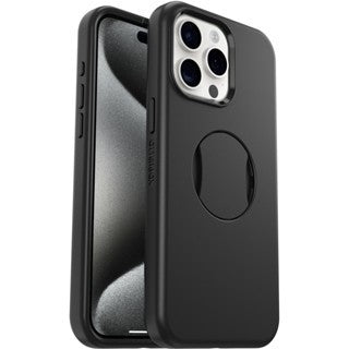 OtterBox iPhone 15 Pro Max OtterGrip Symmetry - Black