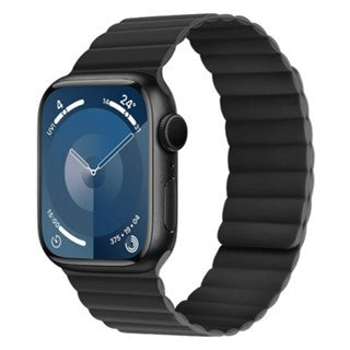 Raptic Apple Watch 42/44/45/49mm Magnetic Silicone - Black