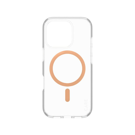 CARE by PanzerGlass® Case Flagship Peachy MagSafe iPhone 16 Pro Max