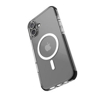 Raptic iPhone 16 Plus Clear Magsafe - Black