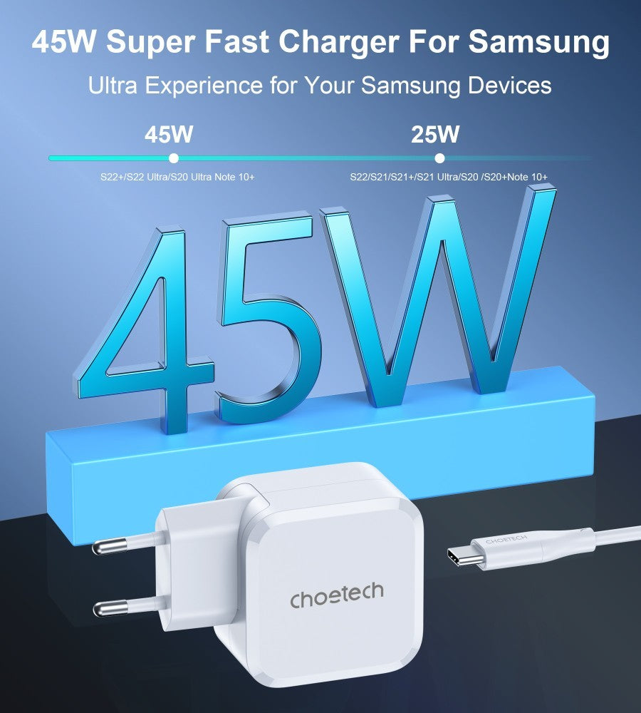Choetech PD 45W Wall Charger