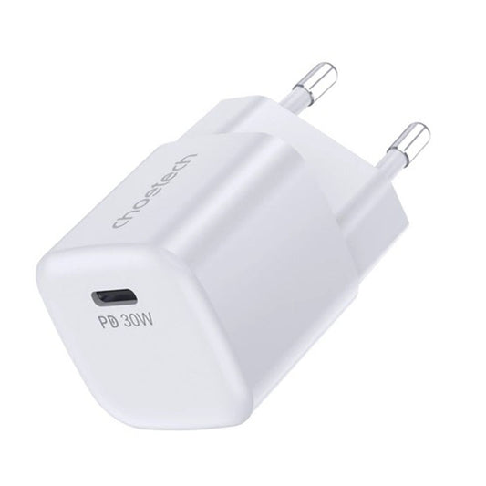 Choetech PD30W GaN Tech Wall Charger for MacBook Air/iPhone iphone 14/13/12 EU