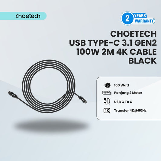 CHOETECH USB- C 31 GEN 2 100W