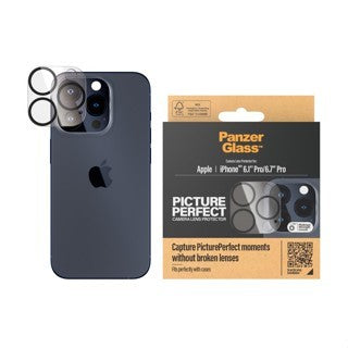PanzerGlass iPhone 15 Picture Perfect 15 Pro | 15 Pro Max (3 Lens)