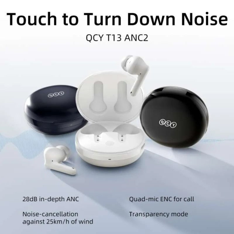 QCY T13 ANC 2 White